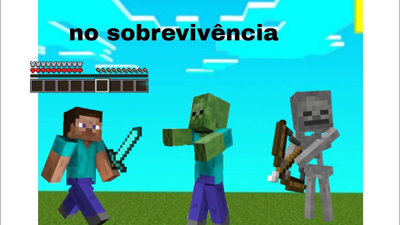 Fiz de novo esse desafio mais tudo no sobrevivência 