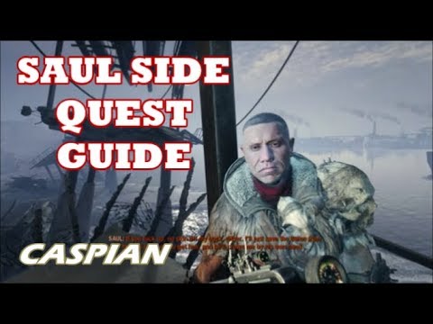 Metro Exodus - Saul Secret Side Quest Guide - All Dialogue (Caspian) -  YouTube