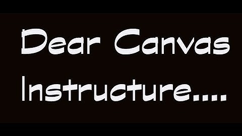 Canvas Instructure Video Contest