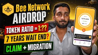 🎯BEE NETWORK AIRDROP || $BEE TOKEN RATIO=1:?♦️MIGRATION+CLAIM COMING●03 MAY NEW UPDATE