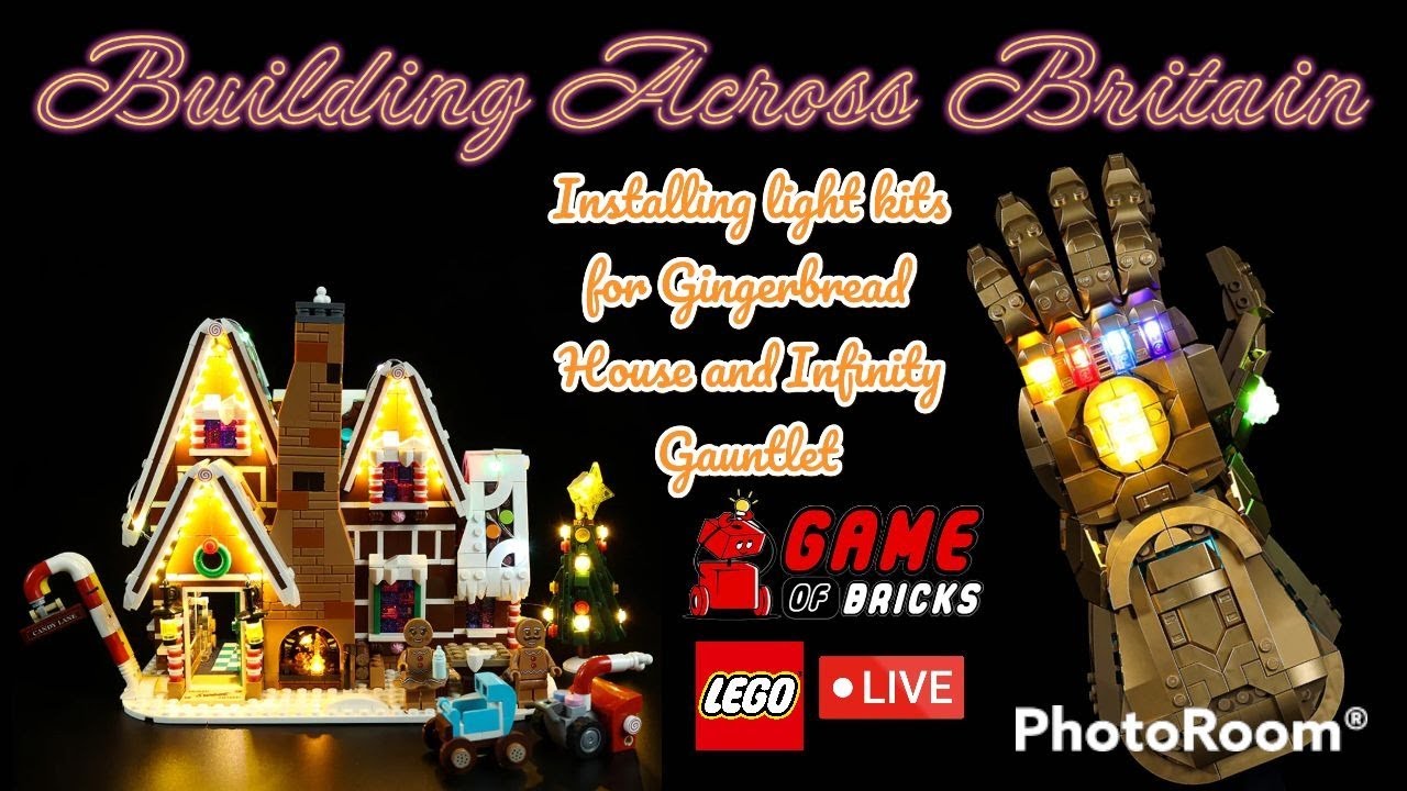 Building Across Britain: Installing lights!