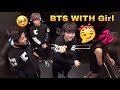 Bts in elevator with girl 