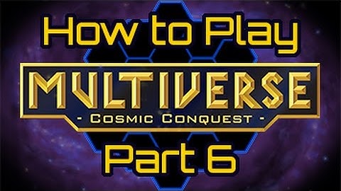 How to Play Multiverse: Cosmic Conquest: Part 6 - Keywords & Game Formats