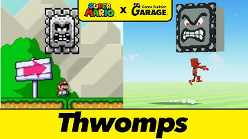 Let’s Make Thwomps from Super Mario in Game Builder Garage