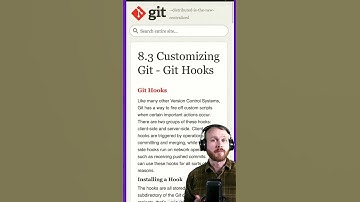 Git pre-commit hook in 45 seconds! #Shorts