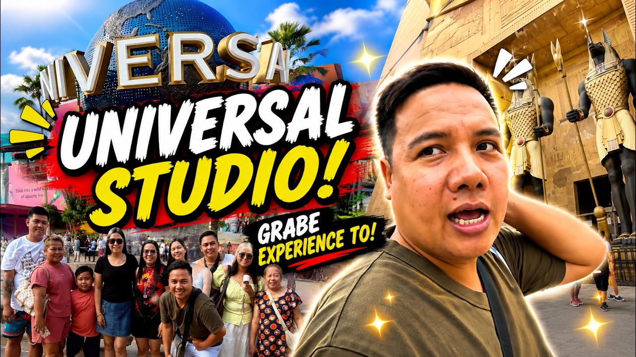 UNIVERSAL STUDIO!!! GRABE EXPERIENCE TO!!