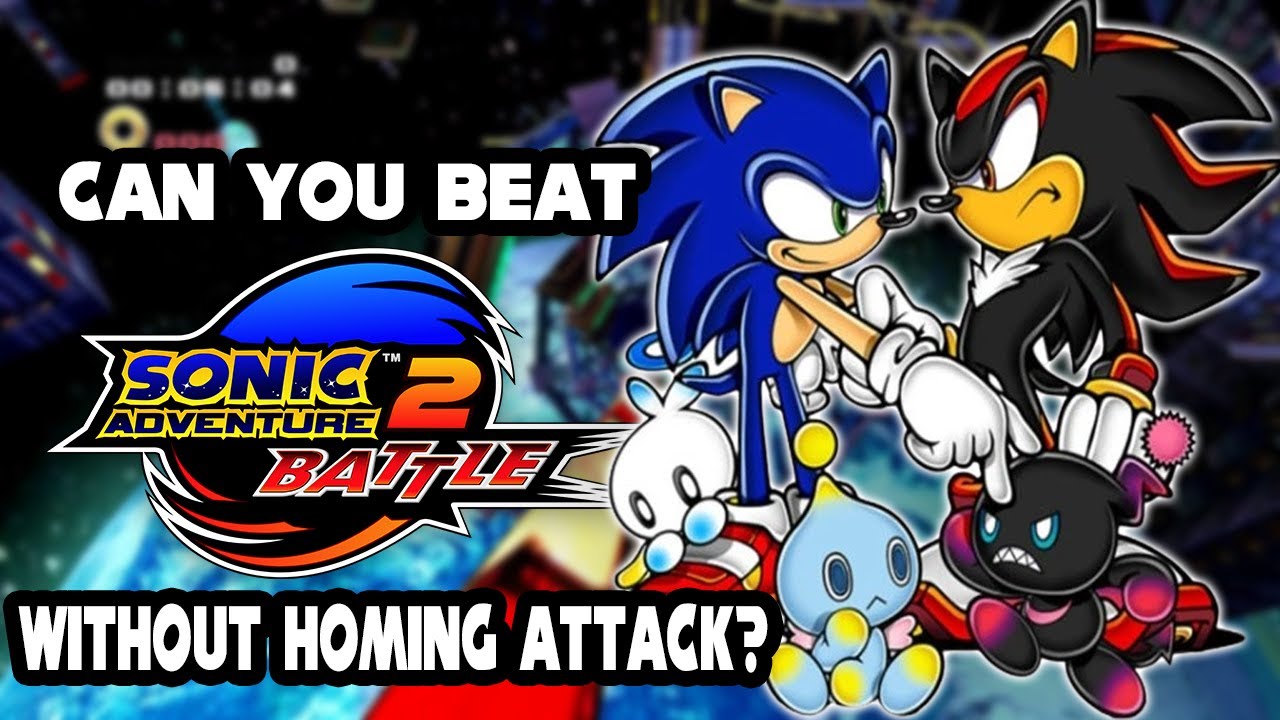 Can You Beat Sonic Adventure 2 Without Using The Homing Attack? - YouTube