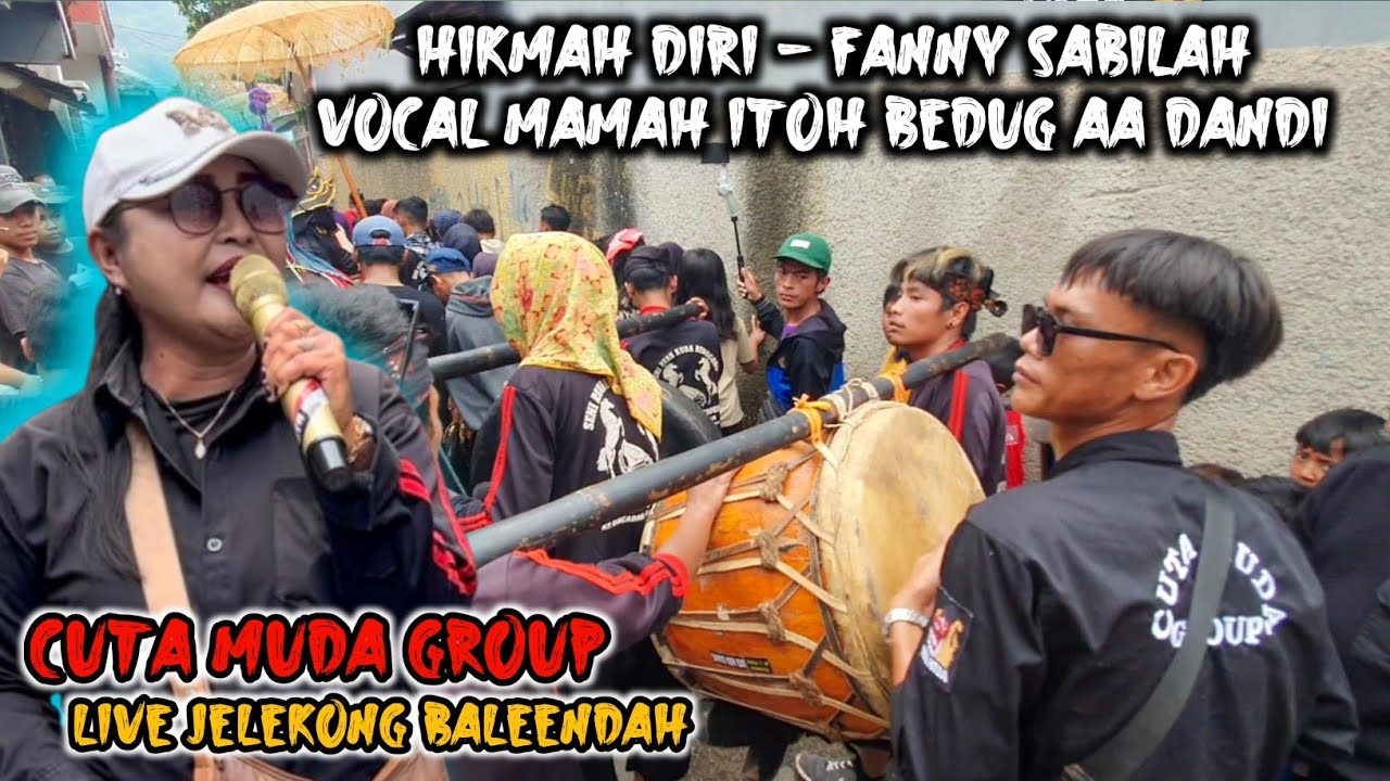 HIKMAH DIRI (FANNY SABILAH) MEDLEY POP SUNDAAN ‼️ CUTA MUDA GROUP LIVE JELEKONG BALEENDAH