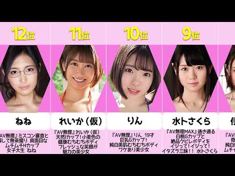 【AV無理】【22年6月】売上ランキング！一番人気で熱いグラドルは?