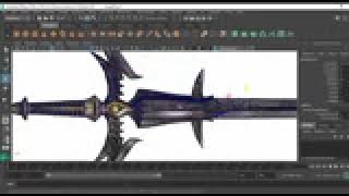 How to model a simple Pirate Sword || Maya 2017 tutorial || :