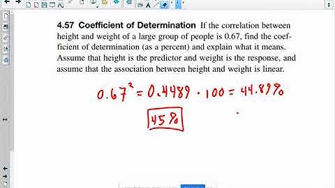 STA2023 - 4.4 Evaluating the Linear Model
