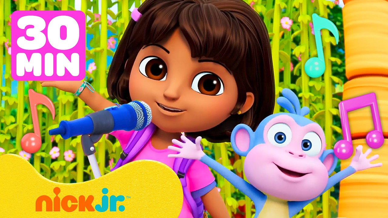 Dora | Dora organiseert een talentshow! 🎶 30 minuten | Nick Jr. Nederlands