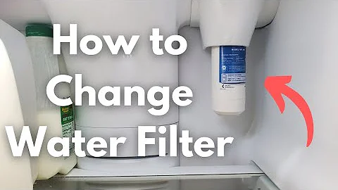 How to Change Water Filter on GE Fridge - DIY