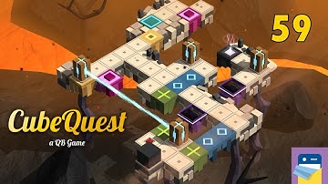 CubeQuest - a QB Game: Level 59 Solution & iOS/Android Gameplay Walkthrough (by Stephan Goebel)