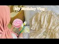 My simple birt.ay vlog  turning 16  unboxing gifts eating journaling bangladesh 