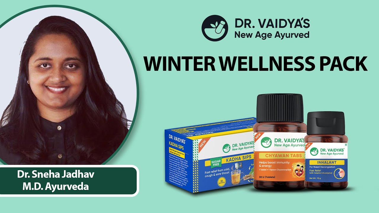 Dr. Vaidya's Winter Wellness Pack:  Helps to Boost Immunity & Stay Healthy During Winter!