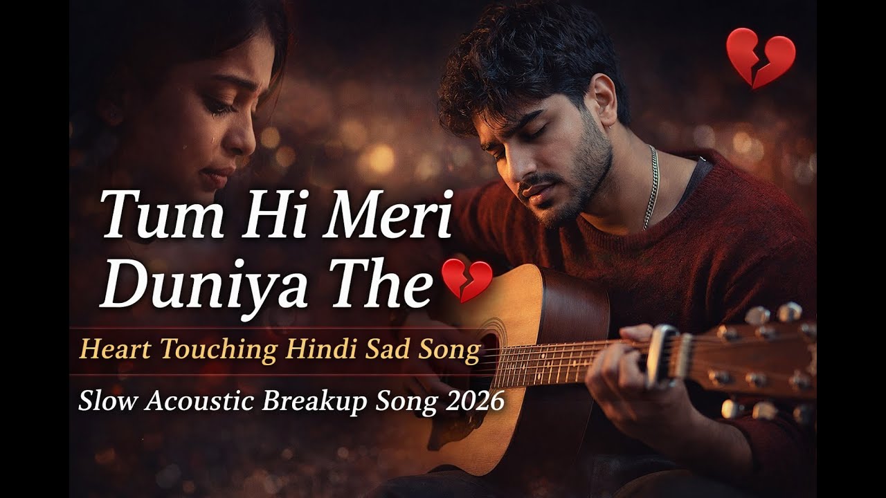Dil Ka Sheesha Toot Gaya 💔 | Heart Touching Hindi Sad Song | Slow Acoustic Breakup Song 2026