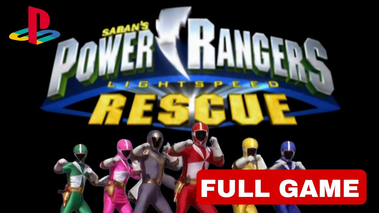 Power Ranger Lightspeed Rescue PS1 Gameplay Walkthrough Full Game - YouTube
