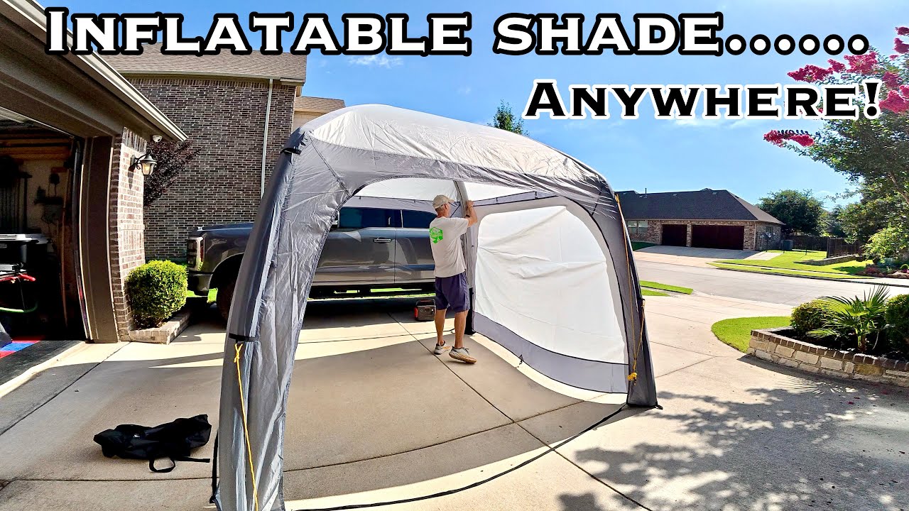 Instant shade shelter under 20lbs! No more heavy pop up shade