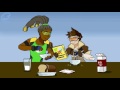 Middle of video