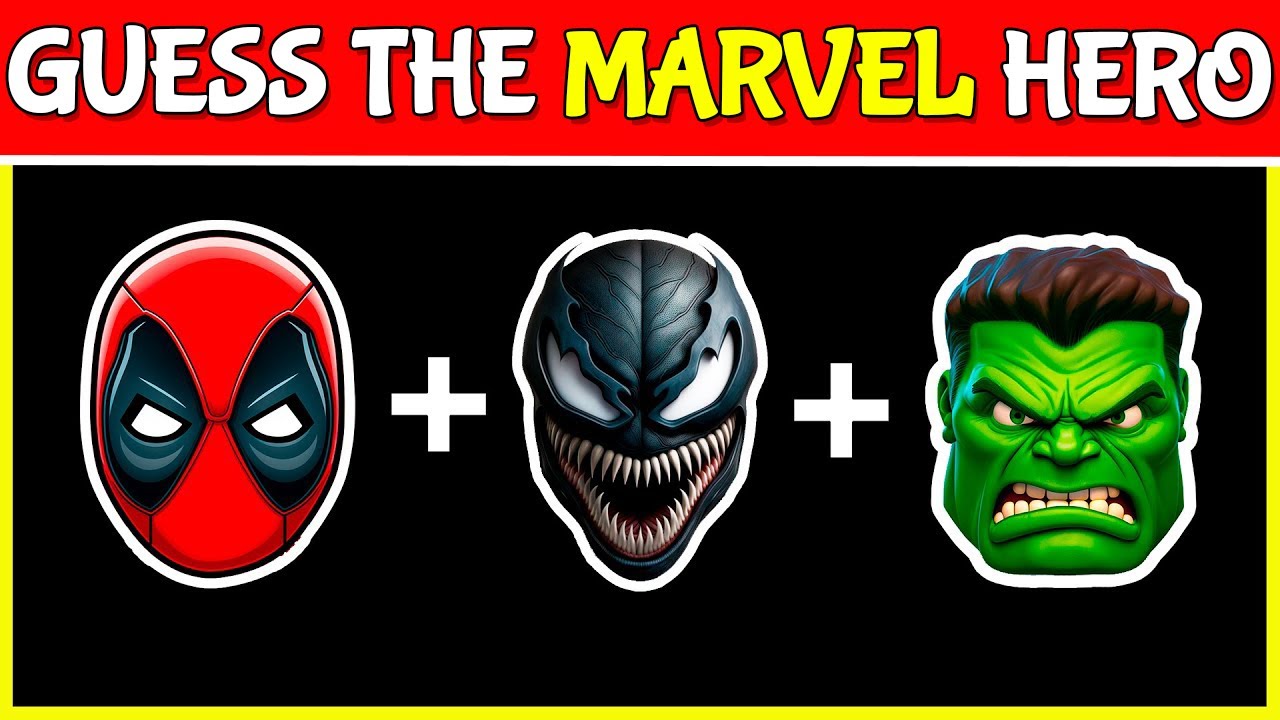 Can You Guess The Marvel Hero by Emoji? 🦸