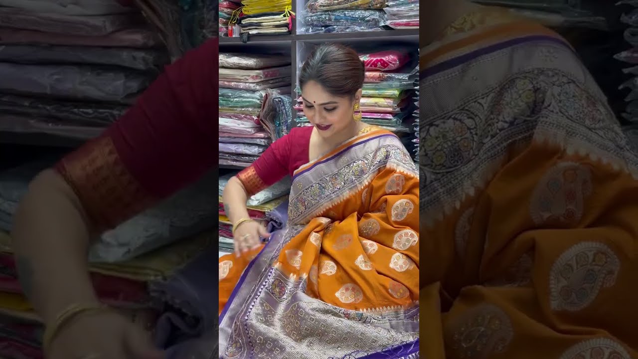 খুব সুন্দর সুন্দর শাড়ির কালেকশন😍 ♥