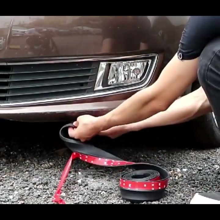 Spoiler Front Lip Borracha Universal