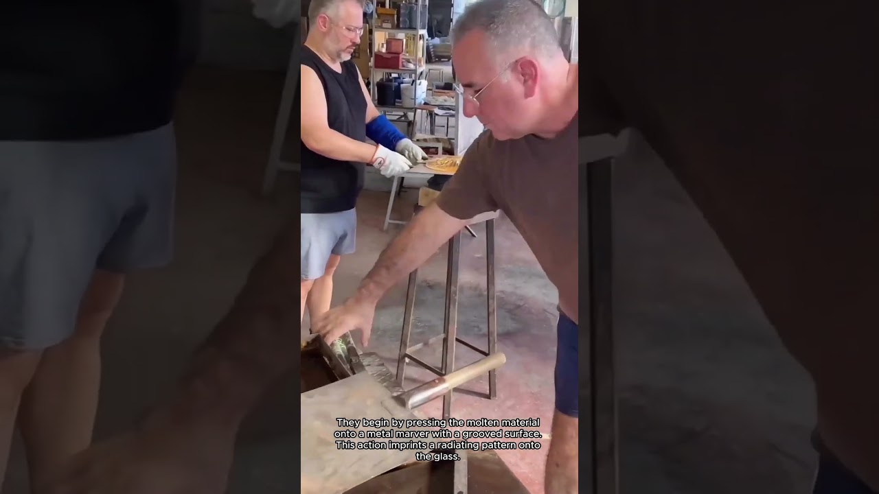 Crafting a Ribbed Glass Dish