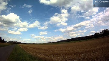 MS Composit Mini Swift - Light Setup in windy conditions and crash