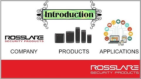 ROSSLARE | ACCESS CONTROL | VEHICLE PARKING MANAGEMENT | VISITOR MANAGEMENT | ELEVATOR ACCESS |