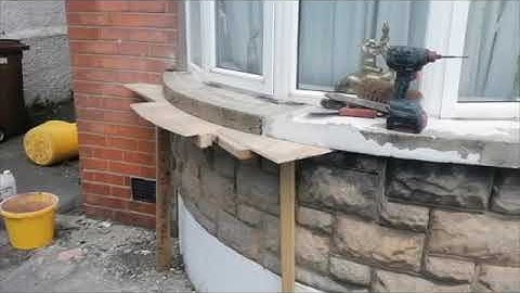 The 3 Main Problems with Concrete Window Sills & how they can be repaired.