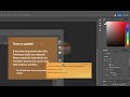 Trick how to hide brown popup time to update on photoshop 2023