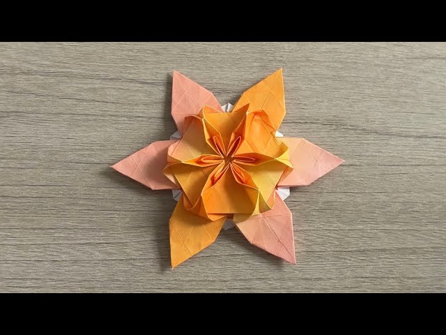 Origami Flower Crocus By Makoto Yamaguchi 折り紙 クロッカス - YouTube