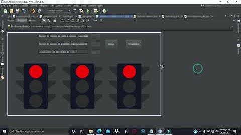 Demostración Semáforos Sincronizados - Java