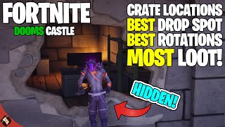 BEST Drop Spot And Rotations For Dooms Castle | Fortnite 5 Season 4 BEST Drop Spots