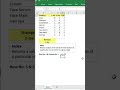 #shorts | Match Formula in #Excel