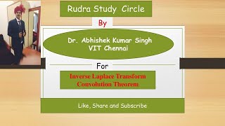 Inverse Laplace Transform || Convolution Theorem