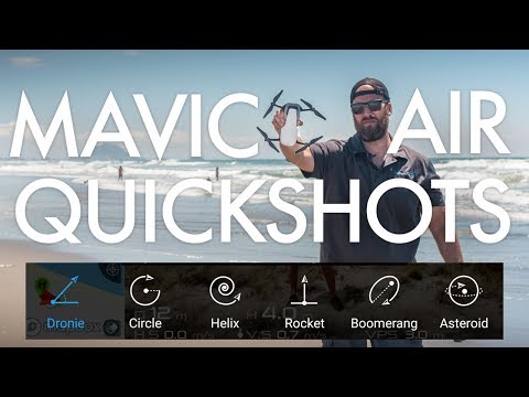 dji mavic pro quickshot modes