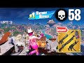 58 Elimination Solo vs Squads Gameplay “Build / “Zero Build Wins (Fortnite Chapter 5)