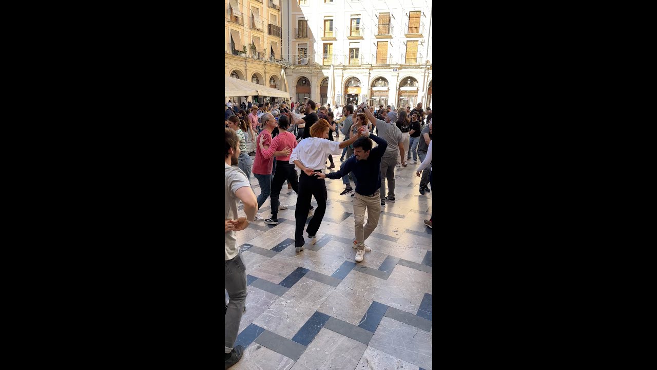 Winter Black Swing Festival #WBSF2023 Social Dance Plaça de Dins   @KseniaParkhatskaya  & @lepanke
