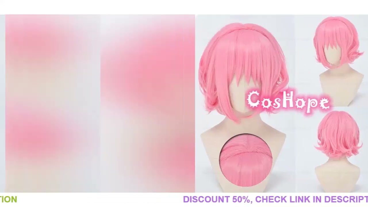 Ichigo Momomiya Cosplay Wig Pink Wig Cosplay Anime Cosplay Cute Wigs Heat Resistant Synthetic Wigs