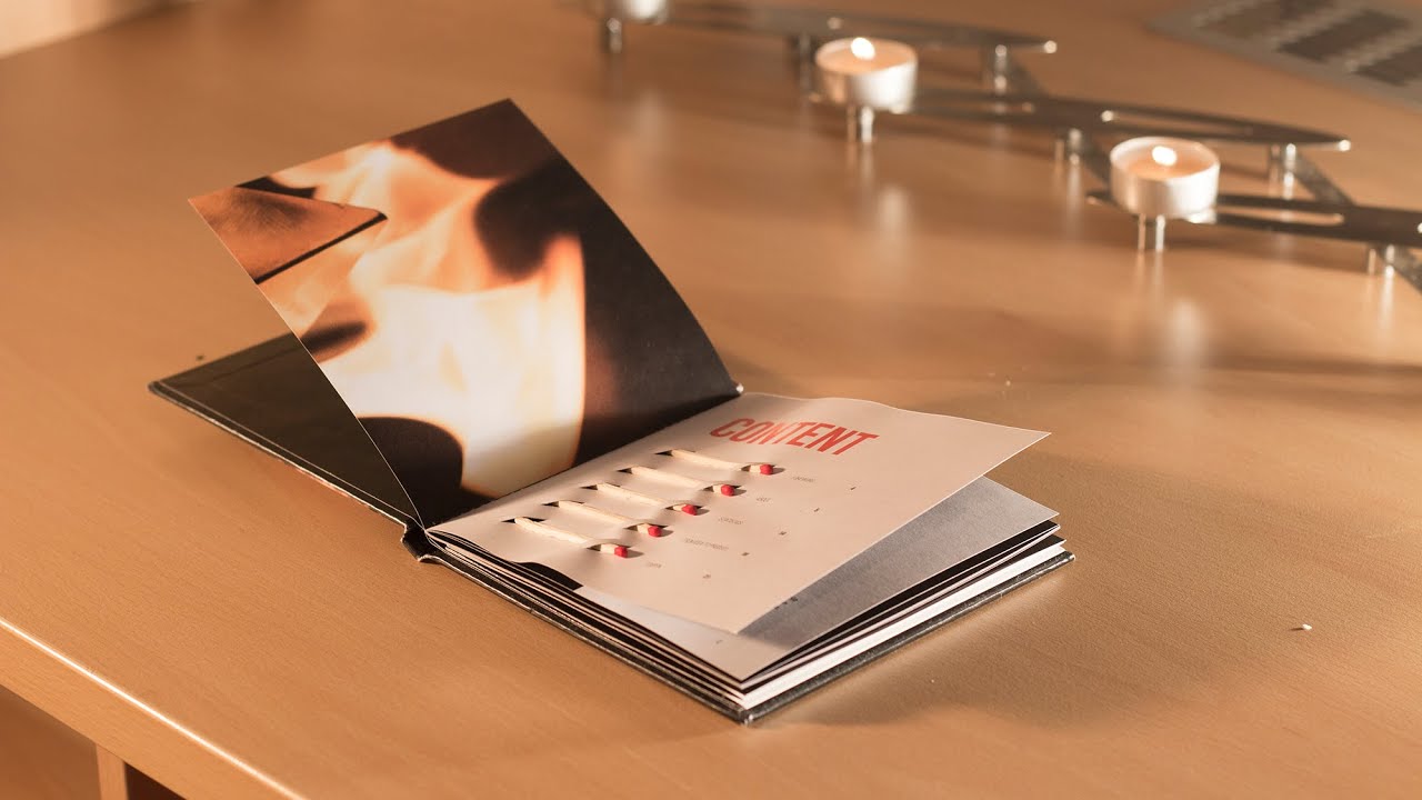 The Pyroman Production Image Brochure - Ajen Design