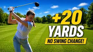 Add 20+ Yards Without Changing Your Swing (Do This Instead!) ⚡️⚡️