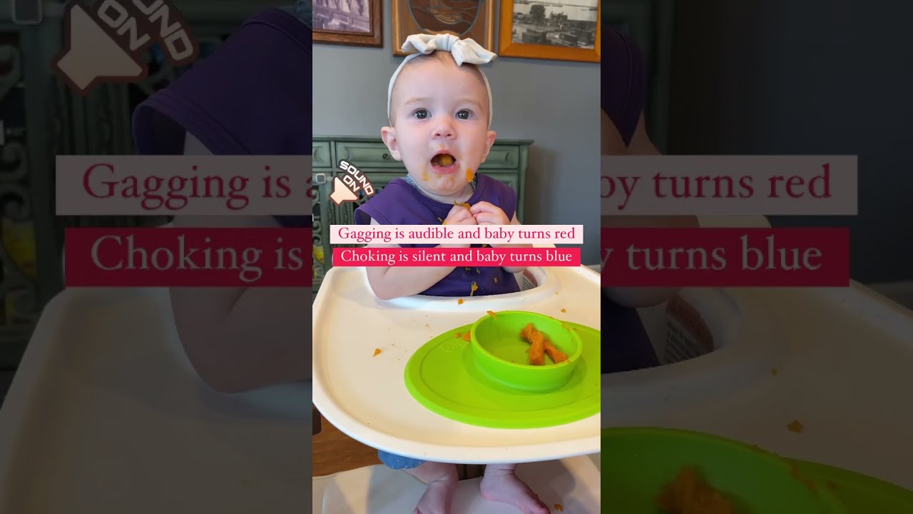 Know THIS Before Starting Solids Gagging Vs CHOKING