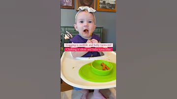Know THIS before starting solids: Gagging vs. CHOKING