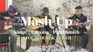 Mash-Up Snap Corona P. Smith - Live Acoustic Cover Puttan Pop By Doremiflo
