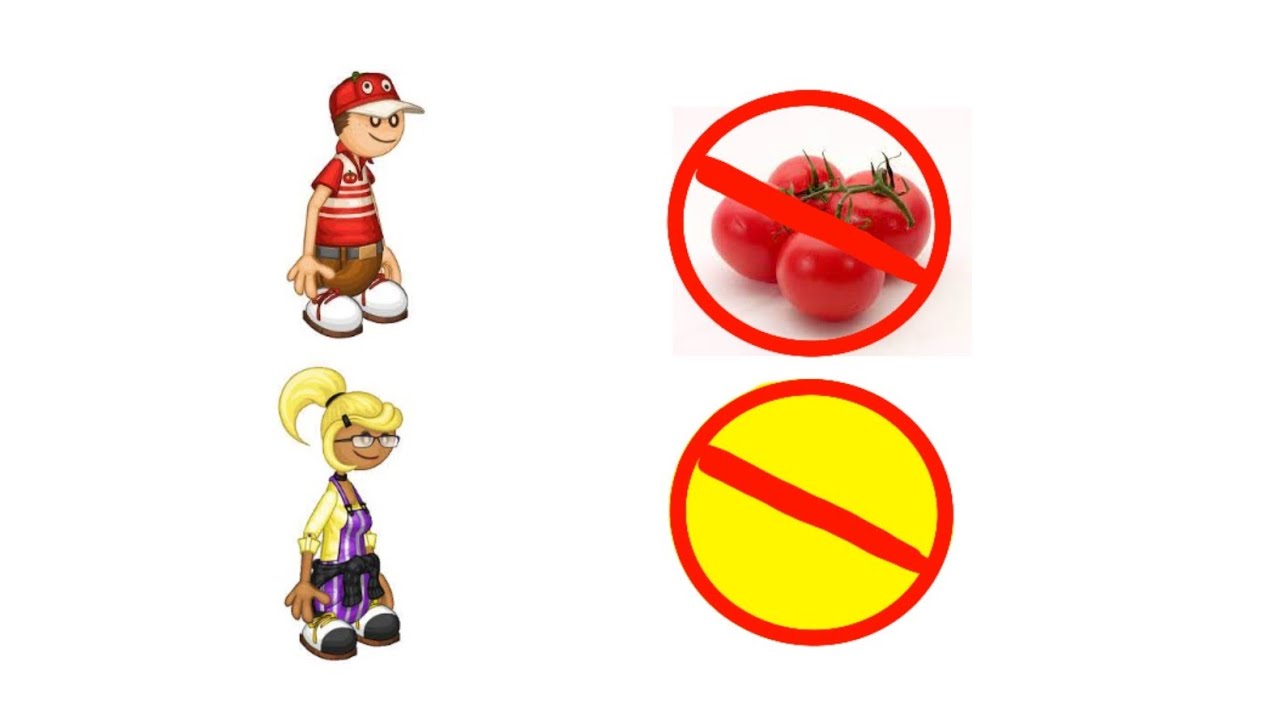 Janana doesn't like chesse and greg doesn't like tomtatoes