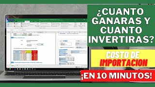 CÁLCULO DE COSTO DE IMPORTACIÓN BIEN EXPLICADO 2021