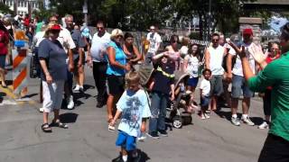 Busking at Canal Fest - Adam Kreutinger