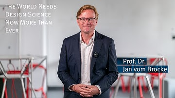 Design Science Research - Prof. Dr. Jan vom Brocke